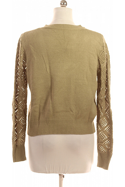 Dámský Pulovr Zelený Second hand Vel. M