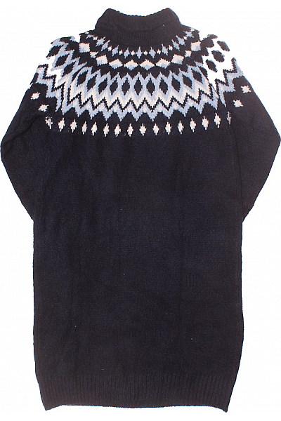  Šaty Pletené Modré Esmara Vel. XS