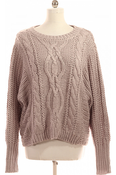 Dámský Pulovr Fialový Vel. M