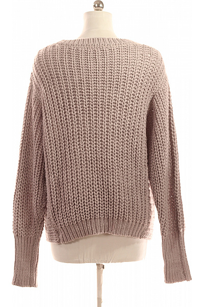 Dámský Pulovr Fialový Vel. M