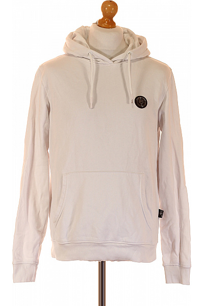 PLEIN SPORT Pánská Mikina Bez Zapínání Bílá Vel. L