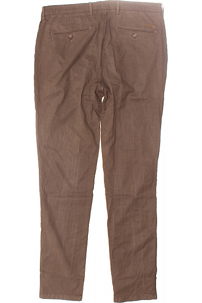 Pánské Kalhoty Hnědé BALDESSARINI Second hand Vel. 33/34