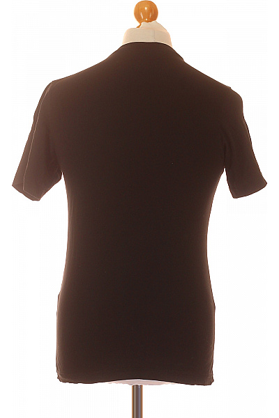 Jednoduché Pánské Tričko Černé Vel. S