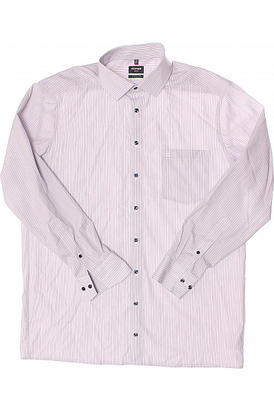 Vzorovaná Pánská Košile Barevná OLYMP Vel. 44