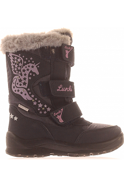 Lurchi Dětské Boty Modré Vel.  26