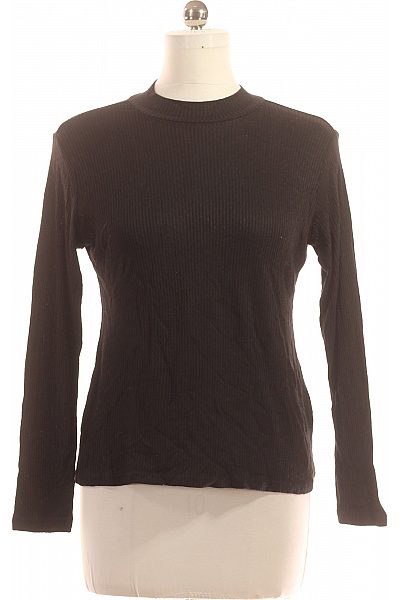  Halenka Pletená Černá Second Hand Vel. 40