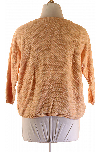 Dámský Pulovr Oranžový Amisu Vel. L