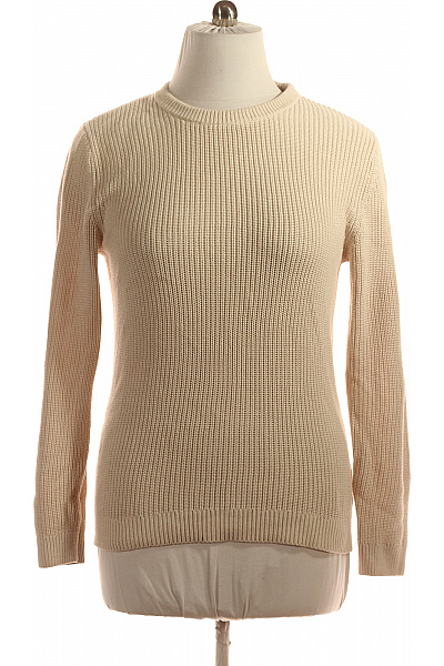Pánský Pulovr Béžový Second hand Vel. M