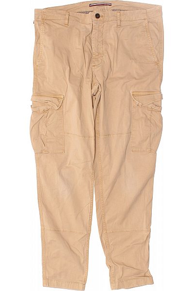 Pánské Kalhoty Béžové TOMMY HILFIGER Second hand Vel. 34/32