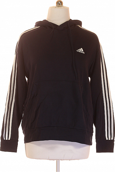 ADIDAS Sportovní Pánská Mikina Modrá Vel. XL