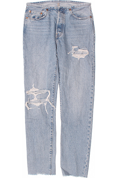 LEVIS Roztrhané Dámské Džíny Modré Vel. 27/32