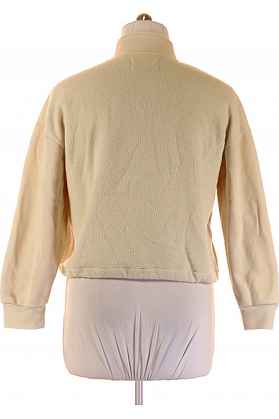 Dámská Mikina Bez Zapínání Béžová Calvin Klein Vel. L