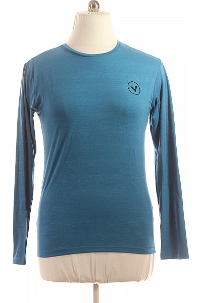 Jednoduché Pánské Tričko Modré Vel. M