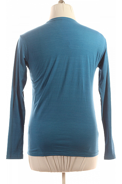 Jednoduché Pánské Tričko Modré Vel. M