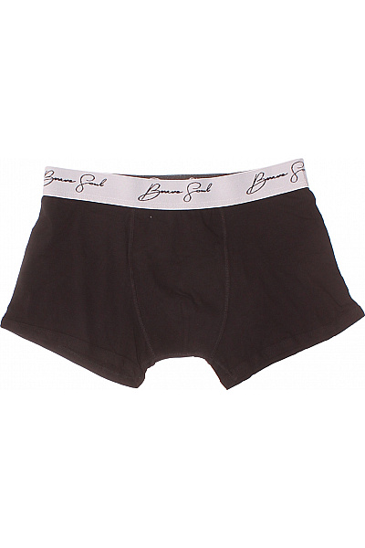 Pánské Spodní Prádlo Bavlněné Černé BRAVE SOUL