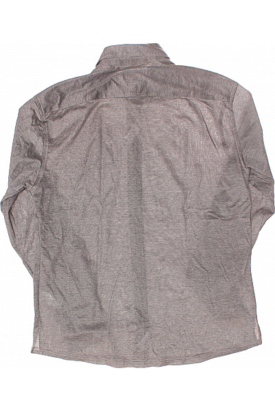 Pánská Košile Jednobarevná Šedá ETON Vel. XL