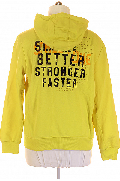 Pánská Mikina Na Zip Zelená Street One Vel. XL