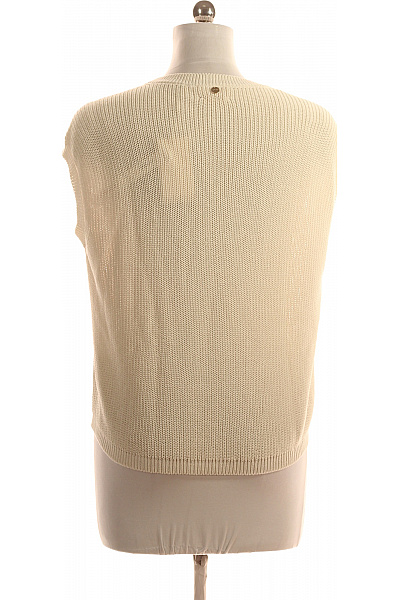 Kratká Dámská Vesta Béžová RICH&ROYAL Second hand Vel. M