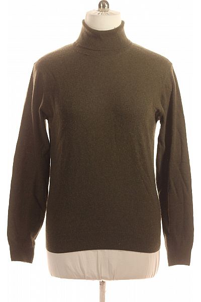 Pánský Rolák Vlněný Zelený Second Hand Vel. XL