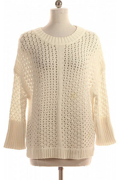 Dámský Pulovr Bílý Vel. L