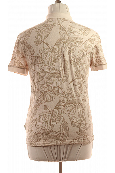 Pánské Tričko Béžové Guess Vel. M