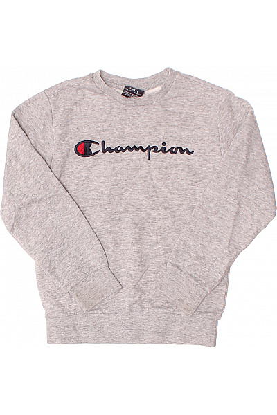 Champion Chlapecká Mikina Šedá
