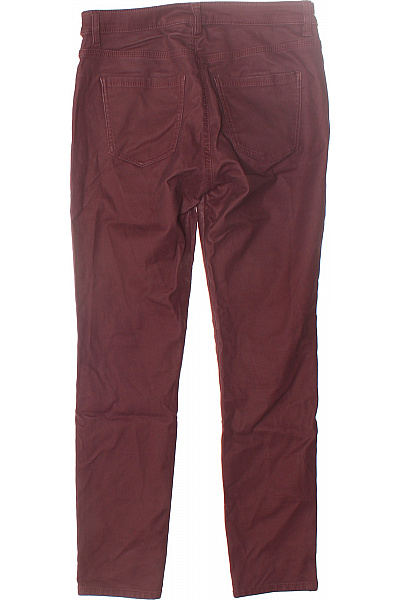 Esprit Dámské Kalhoty Rovné Vínová Vel. 28/28