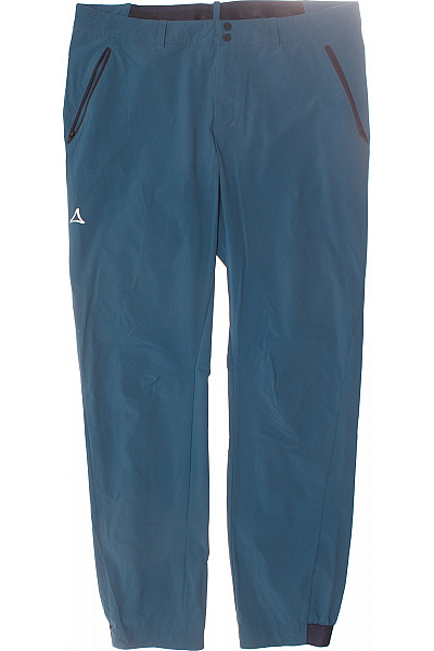 SCHOFFEL Pánské Kalhoty Modré Second Hand Vel. 52