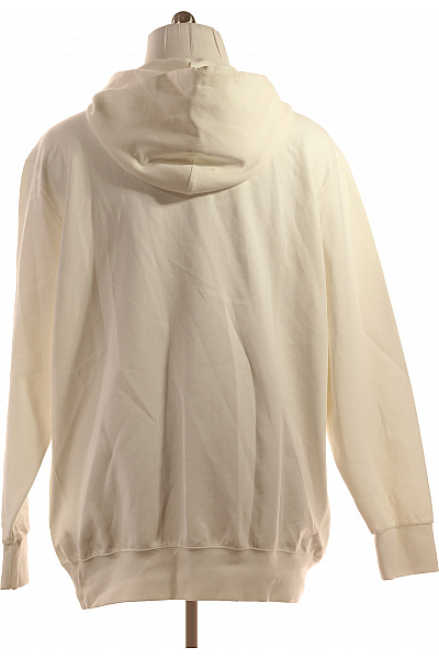 BETTER RICH Pánská Mikina Bez Zapínání Bílá Vel. XL