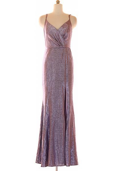 Swing Šaty Fialové