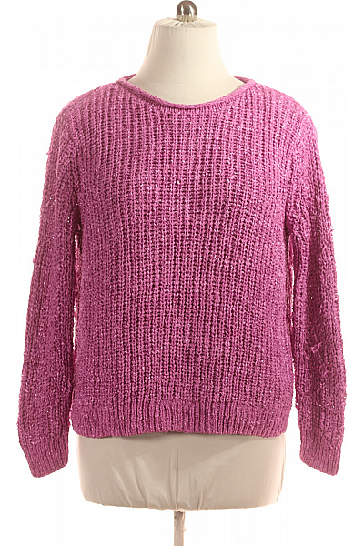 Dámský Pulovr Fialový COMMA Vel. L