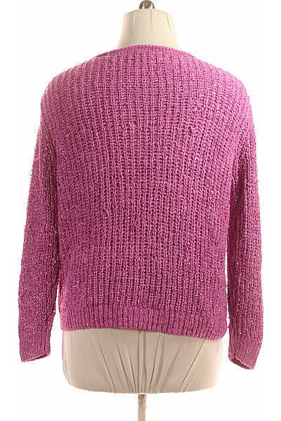 Dámský Pulovr Fialový COMMA Vel. L