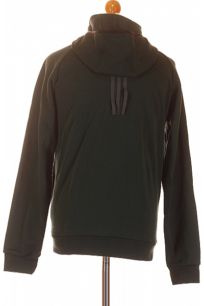 ADIDAS Pánská Mikina Zelená Vel. S