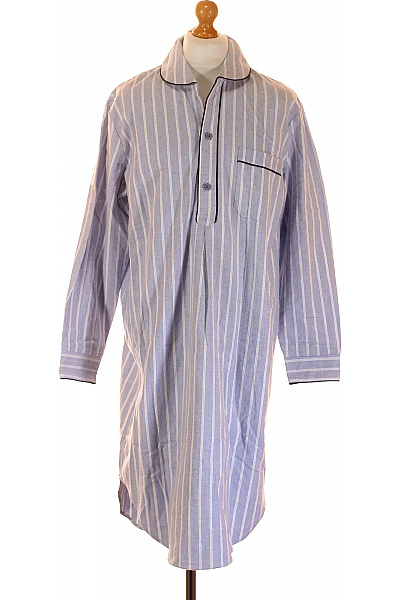 Ambassador1867 Pánské Pyžamo Modrý Vel. 50