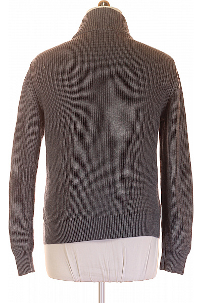 Pánský Svetr Vlněný Šedý BALDESSARINI Vel. L