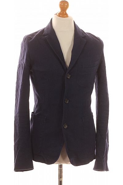 LANVIN PARIS Pánské Sako Modré Vel. 48 | LANVIN PARIS | obrázek 2