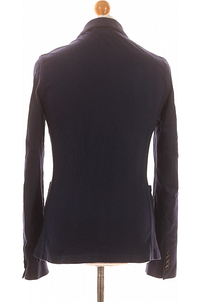 LANVIN PARIS Pánské Sako Modré Vel. 48 | LANVIN PARIS | obrázek 3