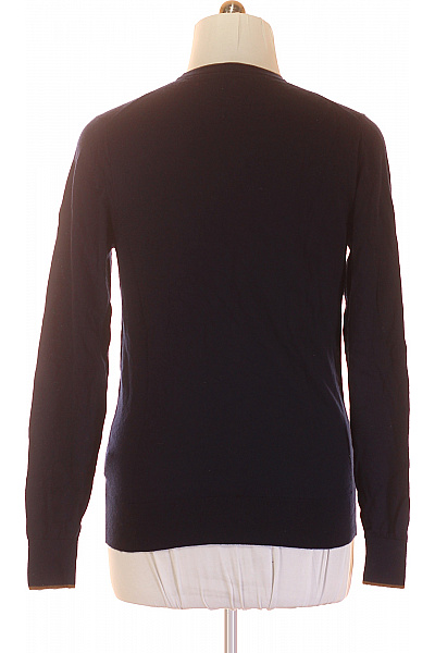 Pánský Pulovr Vlněný Modrý TOMMY HILFIGER Vel. L