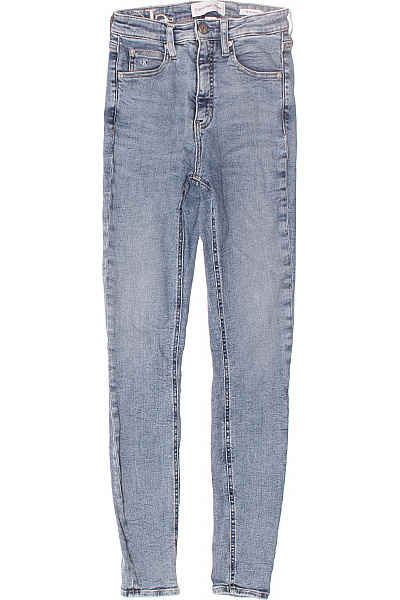 Dámské úzké Modré Calvin Klein Second Hand Vel. 27/32