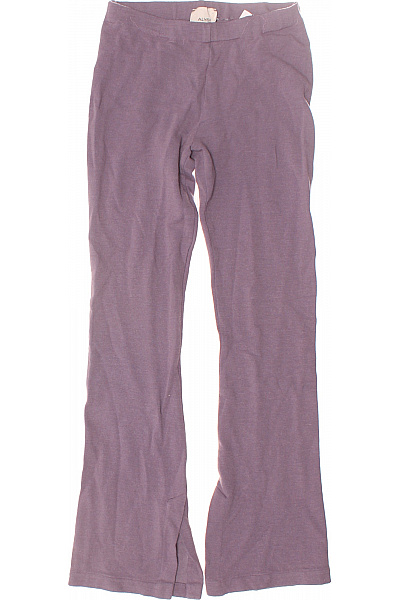 ALYSI Dámské Kalhoty Fialové Second Hand Vel. 36