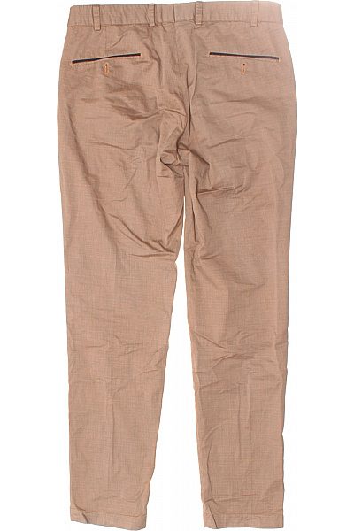 Pánské Chino Kalhoty Hnědé Vel. 48