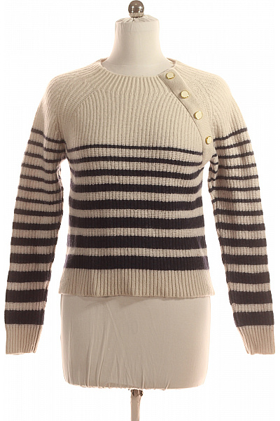 Dámský Svetr Vlněný Béžový Vel. 38