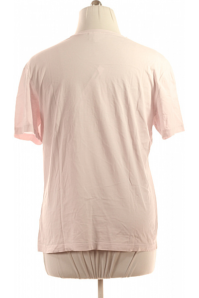 Pánské Tričko Růžové LACOSTE Vel. XL