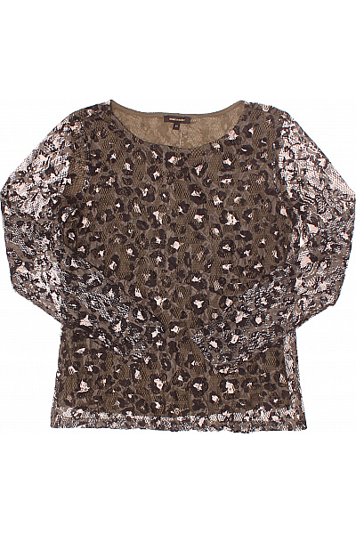 Dámské Tričko S Potiskem Khaki MORE &