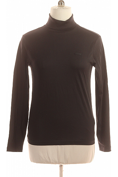 Calvin Klein Jednoduché Pánské Tričko Černé Vel. M