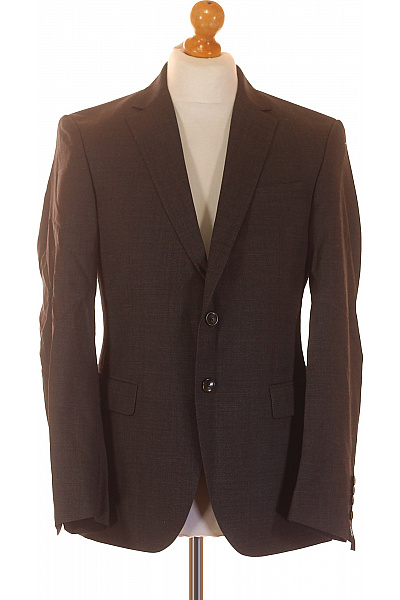 Pánské Sako Vlněné Šedé JOOP! Vel. 46