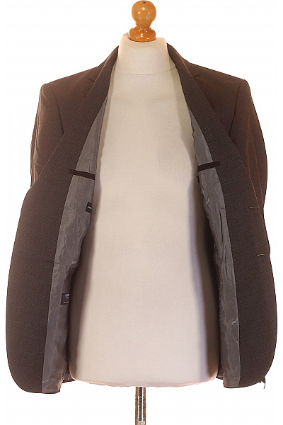 Pánské Sako Vlněné Šedé JOOP! Vel. 46