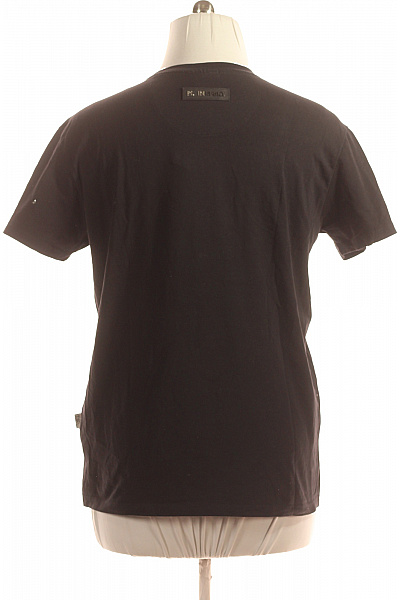 Pánské Tričko Černé PLEIN SPORT Vel. XXL