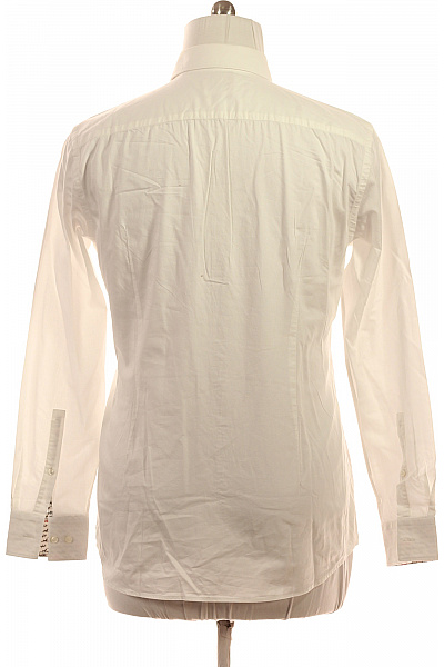 Hugo Boss Pánská bílá košile dlouhý rukáv elegantní business vypasovaná regular fit Vel. 42 | Hugo Boss | obrázek 3