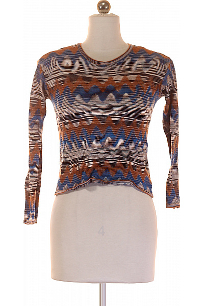 MISSONI Dámské Tričko Barevné Second hand Vel. M